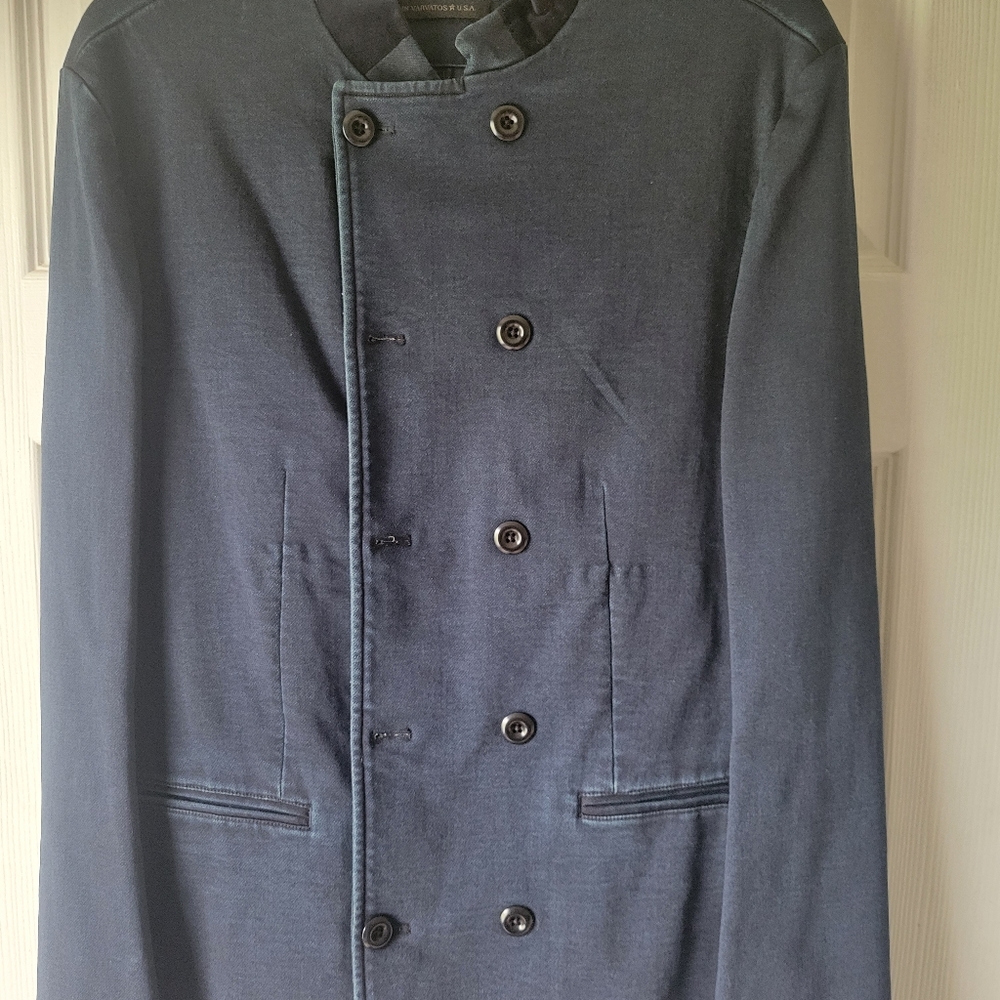 John Varvatos double breasted men's jacket (NWOT)